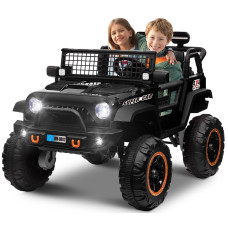 Ottaro 24V 4Wd2Wd Switchable Ride On Cars 2 Seater Kids Electric Vehicle Truck With 20 Inch Seater 4X100W Motors 4 Shock Abs