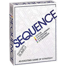 Goreem Party Games Sequence Playing Cards With Folding Board Cards And Chips An Exciting Strategy Game White 103 X 81 X