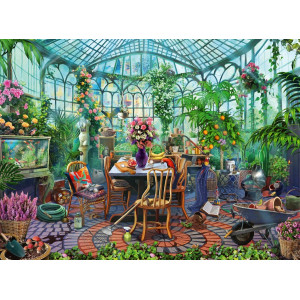 Ravensburger Greenhouse Mornings 500 Piece Jigsaw Puzzle For Adults 12000207 Handcrafted Tooling Made In Germany Every Pie