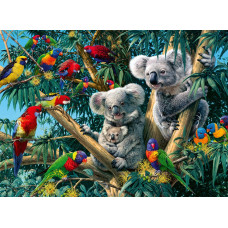 Ravensburger Koalas In A Tree 500 Piece Jigsaw Puzzle For Adults 12000206 Handcrafted Tooling Made In Germany Every Piece