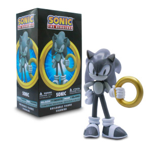 Just Toys Llc Sonic The Hedgehog Action Figures Special Edition Black And White Sonic