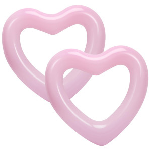 Heysplash Heart Pool Float Heart Shaped Summer Swimming Pool Float Loungers Tube Ring Floatie Water Fun Beach Party Toys For A