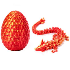 Dragon Egg 3D Printed Dragon Fidget Toys For Adultsposable Flexible Crystal Dinosaur 3D Printed Articulated Dragon Christmas To