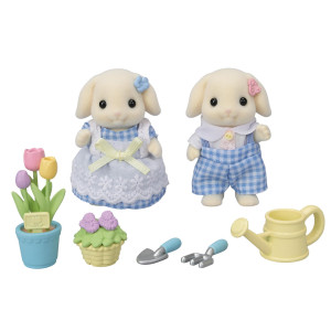 Sylvanian Families 5736 Brother And Sister Rabbit Flora