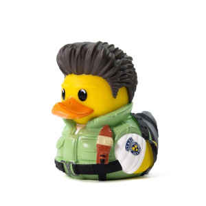 Tubbz Boxed Edition Chris Redfield Collectible Vinyl Rubber Duck Figure Official Resident Evil Merchandise Horror Tv Movies