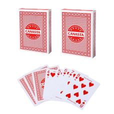 Gse Games Sports Expert 2Deck Canasta Cards With Point Values Includes Canasta And Hand Foot Game Rules Traditional Rummy