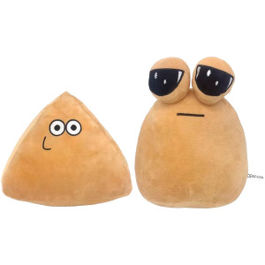 2 Packs Pou Plushalien Pou Plush Toykawaii Alien Stuffed Plush Doll Game Plush Animalemotion Alien Plushie Stuffed Animal Pou