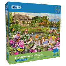 Birdsong By The Stream 250Xl Piece Jigsaw Puzzle Countryside Jigsaw Puzzle Extra Large Piece Jigsaw Puzzle For Adults Premi