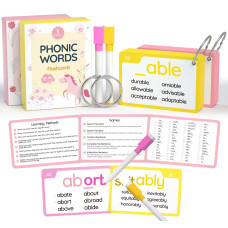 Wjpc 232 Set Phonics Suffix Prefix Words Flash Cards Sigh Words Flash Cards Phonics Flash Cards For 7 8 9 10 11 12 Years 2Nd 3