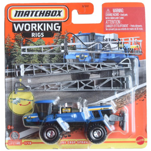 Matchbox Mbx Crop Sprayer Working Rigs 116 Blue