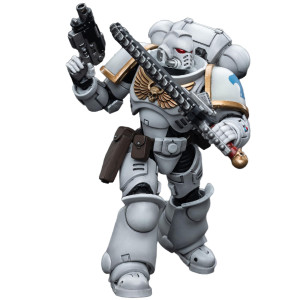 Joytoy Warhammer 40000 118 Action Figure Space Marines White Consuls Intercessors 2 48Inch Collectible Action Figures Kits