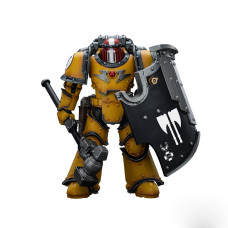 Joytoy Warhammer 40K Imperial Fists Breacher Sargeant With Thunder Hammer 118 Scale Action Figure