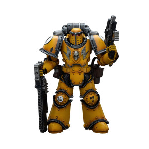 Joytoy Warhammer 40K Imperial Fists Legion Mkiii Despoiler With Chainsword 118 Scale Figure