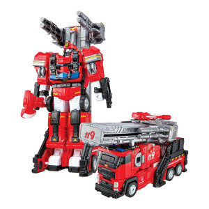 New Tobot Tobot L Youngtoys Transforming Collectible Vehicle To Robot Heroes Animation Character Toys For Kids 4 And Up Trans