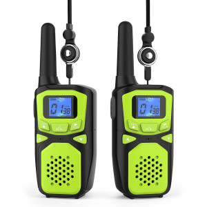 Woktok Adult Walkie Talkies Long Range Rechargeable Portable Twoway Walkie Talkie Camping Gear Sos Sirens Noaa Weather Alarm