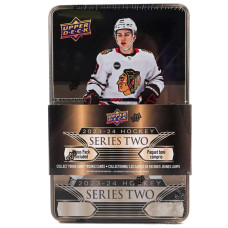 Tsv 202324 Upper Deck Series 2 Hockey Tin 8 Packs Per Tin 1 Exclusive Dazzlers 3Card Bonus Pack 12 Cards Per Pack