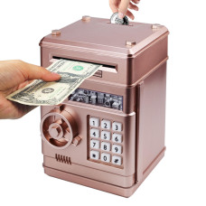 Elemusi Piggy Bank For Kids Atm Electronic Password Cash Coin Bank Money Saving Box For Kids Boys Girls Birthday Gift New Ro