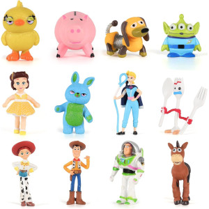 12 Pcs Set Toy Anime Story Toystoy Anime Story Action Figureskids Toys Gift For Kids Halloween Thanksgiving Christmas Birthday