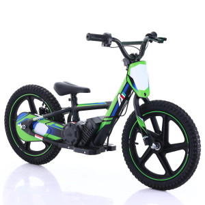 Lightweight Electric Dirt Bike For Kids 170340W Electric Motorcycle Up To 1012Mph 24V Detachable Battery Handoperated Dual