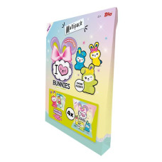 Topps New I Love Bunnies Bow Edition Multipack Contains 4 Packets Of Bunny Figurines Each Packet Contains A Bunny Figure