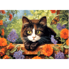 1000 Pieces Jigsaw Puzzles For Adults Garden Cat Puzzle 1000 Pieces Puzzles For Adults 1000 Pieces Jigsaw Puzzles Cute Kitten 10