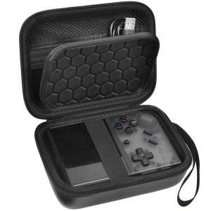 Paiyule Travel Case Compatible With Rg35Xx Rg35Xx Plus Retro Handheld Game Console Handheld Emulator Storage Holder Organizer