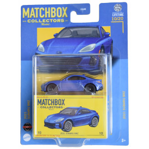 Matchbox 2021 Subaru Brz Collectors Blue 1020