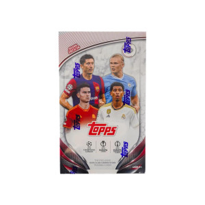 202324 Topps Uefa Club Competitions Soccer Hobby Box 24 Packs Per Box 8 Cards Per Pack