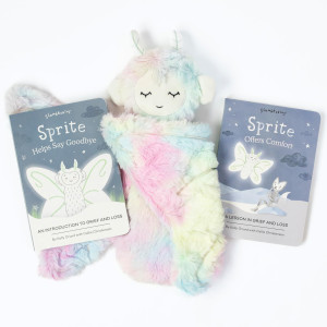 Slumberkins Rainbow Sprite Snuggler 2 Board Books Complete Set Bundle Supports Grief Loss Acceptance Resilience Socia