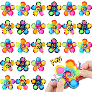 Gigilli 48 Pack Party Favors Fidget Spinners For Kids 48 812 Goodie Bags Christmas Stocking Stuffers For Kids 35 Pop Mini F