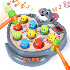 Yerloa Whack A Mole Game Toys For Ages 24 Boys Baby Toddler Cool Birthday Gifts Toys For 2 3 4 5 Year Old Boy Girl Kids Intera