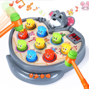 Yerloa Whack A Mole Game Toys For Ages 24 Boys Baby Toddler Cool Birthday Gifts Toys For 2 3 4 5 Year Old Boy Girl Kids Intera