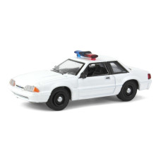 Truck 164 198793 Ford Mustang Ssp Blank White With Light Bar Hot Pursuit Glt43008