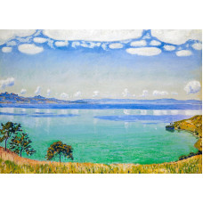 1000 Piece Puzzle For Adults View Of Lake Leman Puzzles For Adults 1000 Piece Classic Artwork By Ferdinand Hodler Jigsaw Puzzles