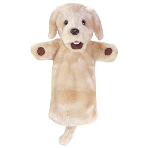 The Puppet Company 15" Yellow Labrador Hand Puppet