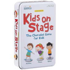 Briarpatch Kids on Stage Charades Game Travel Tin, Multi