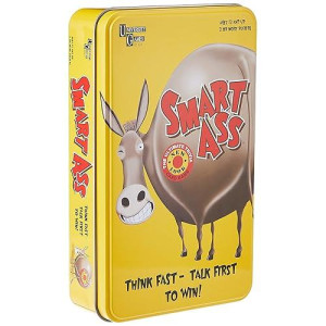 University Games Smart Ass Card Game Tin - 1 Count