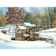 William Mangum First Snow 550 Piece Jigsaw Puzzle