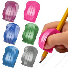 The Pencil Grip Metallic Crossover Pencil Grips, 6 Count