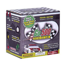 Zobmondo!! Go500 Car Racing Dice Game | Great For Nascar Fans, Families, And Kids | Portable Fun Game For Home, Travel, Camping, Bleachers, Vacation, Beach