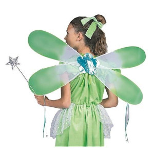 RG Costumes Green Fairy Pixie Wings Costume Accessory 24"