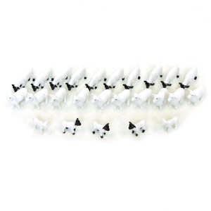 ERTL Assorted Sheep & Lambs 25-Pack, Small, White/Black