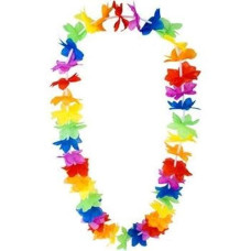 Beistle Silk 'N Petals Rainbow Floral Lei