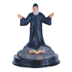 Stealstreet Ss-G-305.67 Saint Charbel Holy Figurine Religious Decoration Statue Decor, 5"