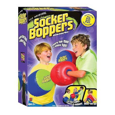 Socker Boppers Inflatable Boxing Pillows - 2 Count, Assorted Colors