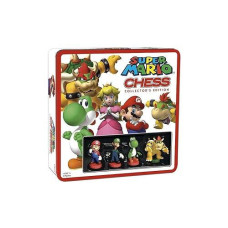 USAopoly Super Mario Chess Collectors Edition - Medium, Multi-Colored