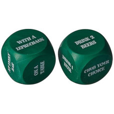 Beistle 30426 St. Patrick Decision Dice Game, 2 Dices Per Game