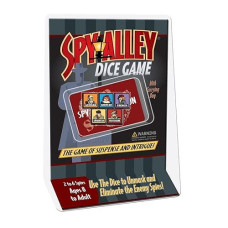 Spy Alley Dice Game - Quick And Easy Travel Dice Game. Hidden Identity Guessing Game For Kids And Adults.