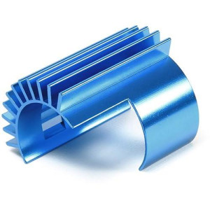 Tamiya 300054571 Tt-02 Anodised Aluminium Motor Heatsink, Blue Anodised