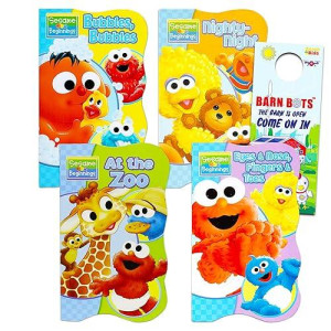 Sesame Street Beginnings Board Books Set - 4 Pack, 8x6